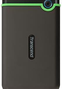 Transcend StoreJet 25M3C - Festplatte - 2TB - extern (tragbar) - 2.5" (6,4 cm) - USB 3,1 Gen 1 - Iron Gray (TS2TSJ25M3C)