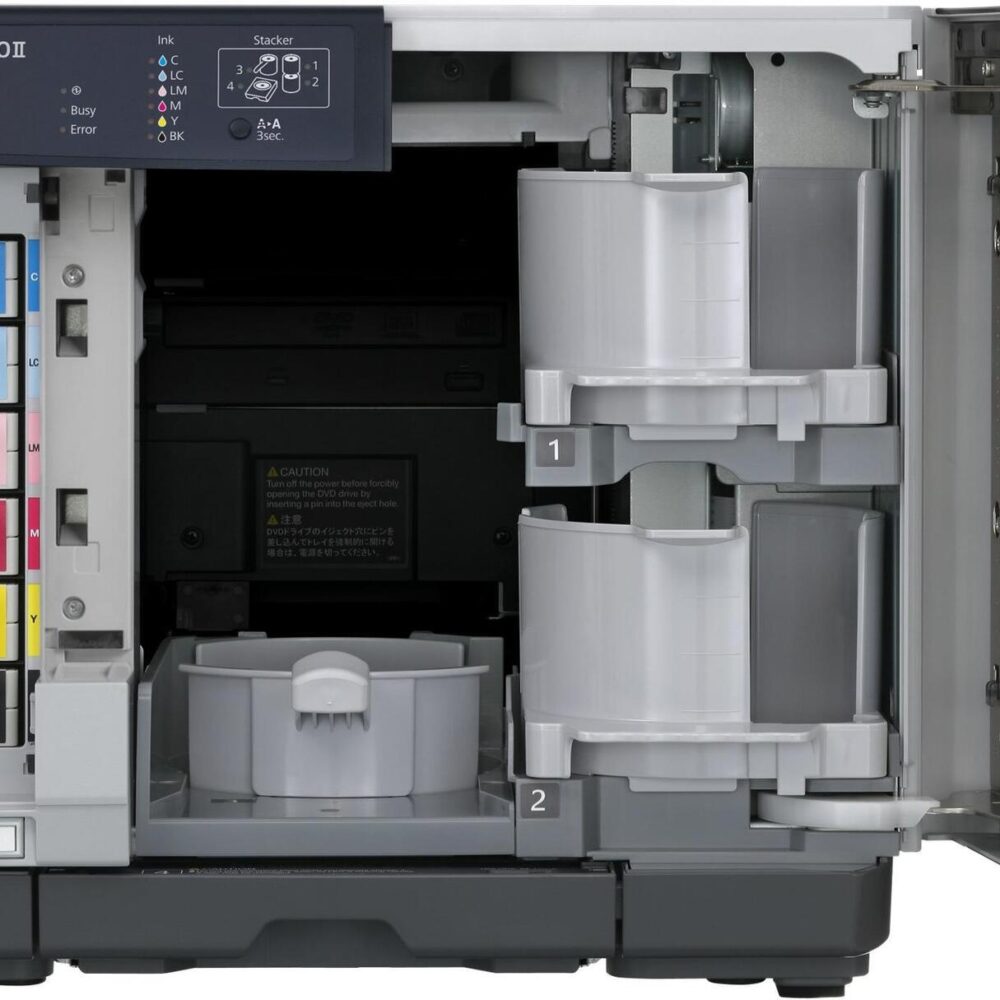 Epson Discproducer PP-100III - Disk-Kopiergerät - Steckplätze: 100 - BD-RE x 2 - SuperSpeed USB3.0 - extern (C11CH40021)