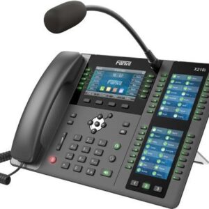 Fanvil X210i IP-Telefon Schwarz - Grau Kabelgebundenes Mobilteil LCD 20 Zeilen (X210I)