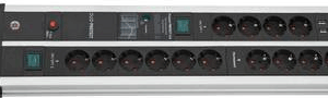 Brennenstuhl 1392000232 Verlängerungskabel 3 m 14 AC-Ausgänge Indoor Schwarz - Silber (1392000232)