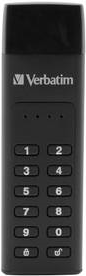 Verbatim Keypad Secure - USB-Flash-Laufwerk - verschlüsselt - 128GB - USB-C 3,1 (49432)