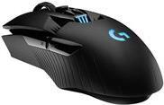 Logitech Wireless Gaming Mouse G903 LIGHTSPEED with HERO 16K sensor - Maus - rechts- und linkshändig - optisch - 11 Tasten - kabellos, kabelgebunden - USB, LIGHTSPEED - Logitech LIGHTSPEED-Receiver