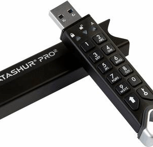 iStorage datAshur PRO2 USB-Stick 64 GB USB Typ-A 3.1 (3.1 Gen 1) Schwarz (IS-FL-DP2-256-64)