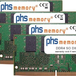PHS-memory 32GB (4x8GB) Kit RAM Speicher für Dell Precision 7710 DDR4 SO DIMM 2133MHz (SP150933)
