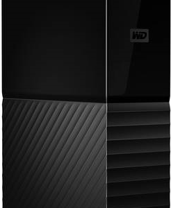 WD My Book WDBBGB0120HBK - Festplatte - verschlüsselt - 12TB - extern (Stationär) - USB3.0 - 256-Bit-AES - Schwarz (WDBBGB0120HBK-EESN)
