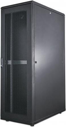 Intellinet 48,30cm (19") Serverschrank - 36 HE - 1728 (H) x 600 (B) x 1200 (T) mm - Schutzklasse IP20 - vollständig montiert - schwarz (715164)