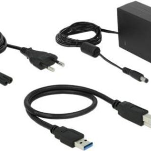 Delock USB 3.0 Dockingstation für 4 x SATA HDD / SSD mit Klon Funktion (64063)