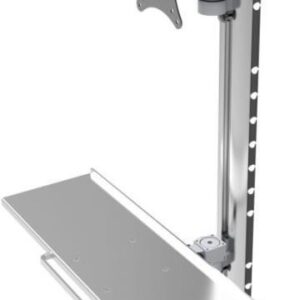 Wandhalterung für 1 Monitor 38,10cm (15")-27" mit Tastaturablage und Monitorarm Hersteller: Techly (ICA-PLW-01)