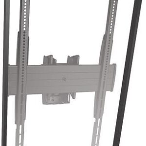 CHIEF - Portrait Deckenhalterungssystem, Mikrojustierbar, 200x200 bis 400x600, 56,7Kg á Display, schwarz - Deckenplatte sowie Säule müssen separat bestellt werden (LCM1UP)
