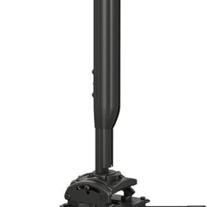 CHIEF Projektor Montage Kit (schwarz) enthält U/minEU, Säule 800 - 1350 mm, CPA116 Deckenplatte bis 22 KG (KITMC080135B)