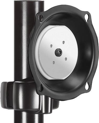 Chief JPPUB - 34 kg - 400 x 400 mm - 400 x 400 mm - 0 - 15° - Metall - Schwarz (JPPUB)