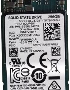 Lenovo SSD 256GB M.2 2242 PCIe3x2 (00UP651)