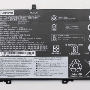 Lenovo Simplo L17M3P54 - Laptop-Batterie - Lithium-Ionen - 3 Zellen - 4120 mAh - 45 Wh - FRU - für ThinkPad L14 Gen 1, L15 Gen 1, L480, L490, L580, L590 (01AV465)