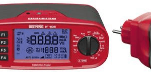 Benning Installationstester IT 105 + Steckdosentester SDT 1 VDE-Prüfgerät