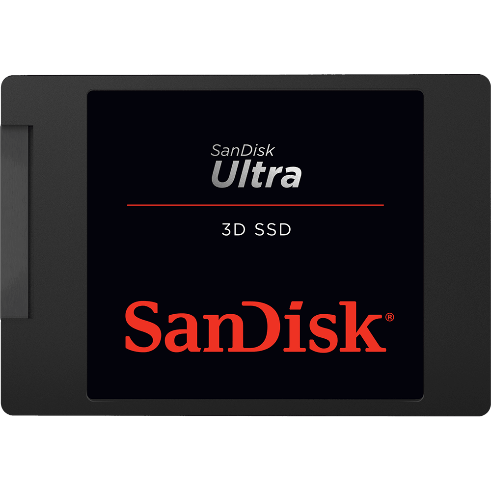 SanDisk Ultra 3D - SSD - 4TB - intern - 2.5" (6,4 cm) - SATA 6Gb/s (SDSSDH3-4T00-G25)