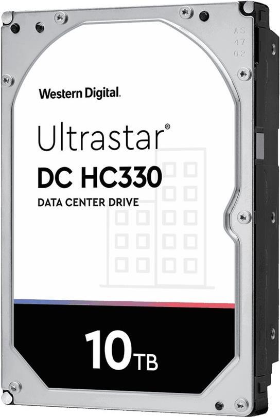 WD Ultrastar DC HC330 WUS721010AL5204 - Festplatte - verschlüsselt - 10TB - intern - 3.5" (8,9 cm) - SAS 12Gb/s - 7200 U/min - Puffer: 256MB (0B42258)