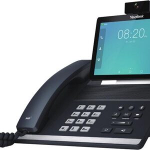Yealink VP59 - Teams Edition - IP-Videotelefon - mit Digitalkamera, Bluetooth-Schnittstelle mit Rufnummernanzeige - IEEE 802.11a/b/g/n/ac (Wi-Fi) / Bluetooth 4.2 - fünfwegig Anruffunktion - SIP, SIP v2, SRTP - Classic Gray