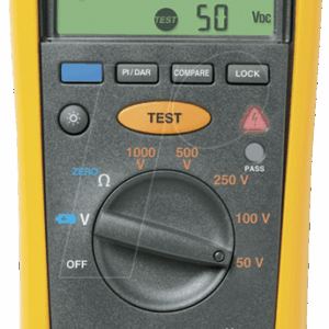 Fluke 1507 - Grau - Gelb - 600 V - 1 µF - 0,01 - 2000 MO - 20% - 0,5 s (2427890)