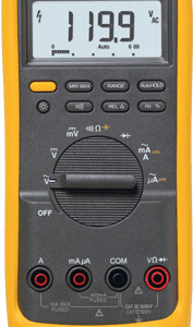 Fluke Corporation 83V - 98 mm - 52 mm - 201 mm - 624 g - Batterie/Akku - Alkali (3947847)