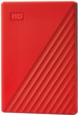 WD My Passport WDBYVG0020BRD - Festplatte - verschlüsselt - 2TB - extern (tragbar) - USB3.0 - 256-Bit-AES - Rot (WDBYVG0020BRD-WESN)