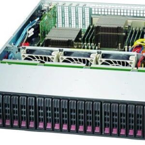 Super Micro Supermicro SC216 BAC4-R1K23LPB - Rack-Montage - 2U - verbessertes, erweitertes ATX - SATA/SAS - Hot-Swap 1200 Watt - Schwarz (CSE-216BAC4-R1K23LPB)