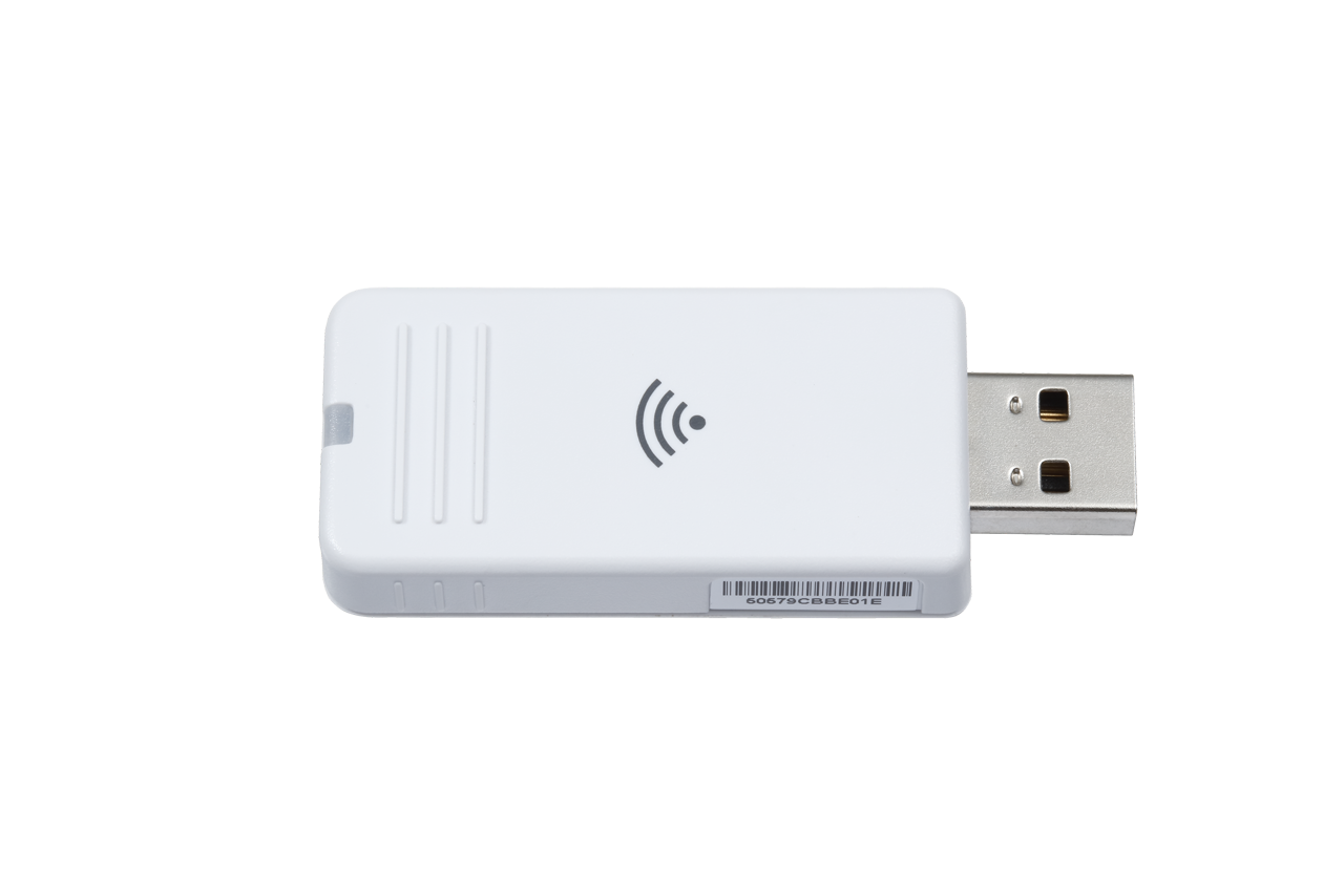 Epson ELPAP11 - Netzwerkmedien-Streaming-Adapter - USB - Wi-Fi - für Epson EB-L770, PU1006, PU1007, PU2010, PU2120, PU2220, MeetingMate EB-1480, PowerLite X06 (V12H005A01)