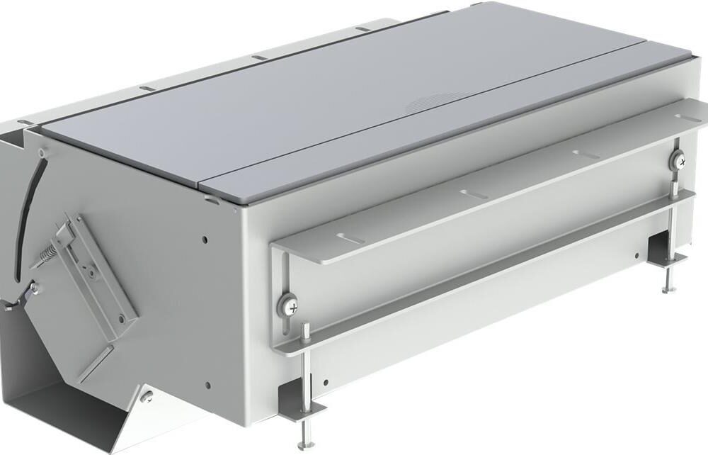 Kindermann CablePort flex 4-fold - Unterputzkasten - Silber, RAL 9006 (7448000010)