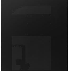 SilverStone Lucid LD03 - Tower - Mini-DTX - keine Spannungsversorgung (SFX12V/SFX-L12V) - Schwarz - USB/Audio