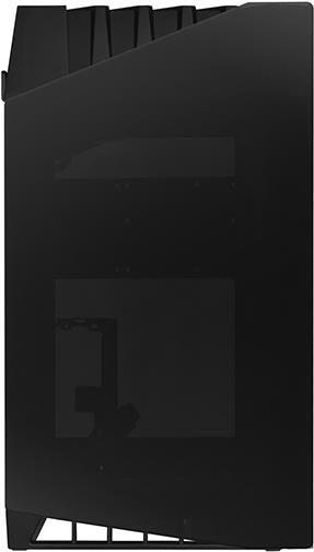 SilverStone Lucid LD03 - Tower - Mini-DTX - keine Spannungsversorgung (SFX12V/SFX-L12V) - Schwarz - USB/Audio
