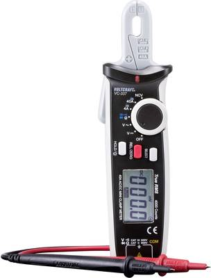 VOLTCRAFT Stromzange digital CAT III 300 V, CAT II 600 V Anzeige (Counts): 4000 (VC-337)
