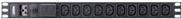ATEN Basic PDU Series PE0210SG - Stromverteilungseinheit (Rack - einbaufähig) - Wechselstrom 100-240 V - 3840 VA - Eingabe, Eingang IEC 60320 C20 - Ausgangsanschlüsse: 10 (10 x IEC 60320 C13) - 1U - 3.05 m