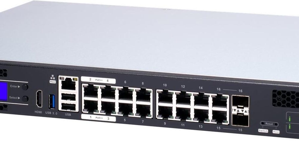 QNAP QGD-1600P Managed Gigabit Ethernet (10/100/1000) Schwarz - Grau Power over Ethernet (PoE) (QGD-1600P-8G)