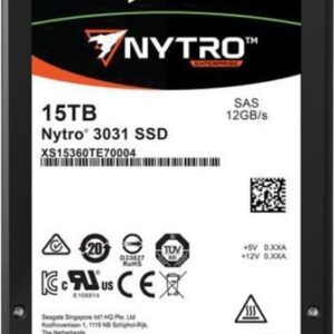 Seagate Nytro 3131 XS15360TE70014 - SSD - verschlüsselt - 15.36 TB - intern - 2.5" (6.4 cm) - SAS 12Gb/s - Self-Encrypting Drive (SED)