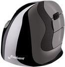 Evoluent VerticalMouse D Small - Maus - ergonomisch - Laser - 6 Tasten - kabellos - kabelloser Empfänger (USB)