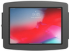 Compulocks Space iPad 10.2" Wall Mount Security Lock Display Enclosure - Gehäuse für Tablett - verriegelbar - hochwertiges Aluminium - Schwarz - Bildschirmgröße: 25,9 cm (10.2") - Montageschnittstelle: 100 x 100 mm - Wandmontage - für Apple 10.2"  iPad (7. Generation) (102IPDSB)
