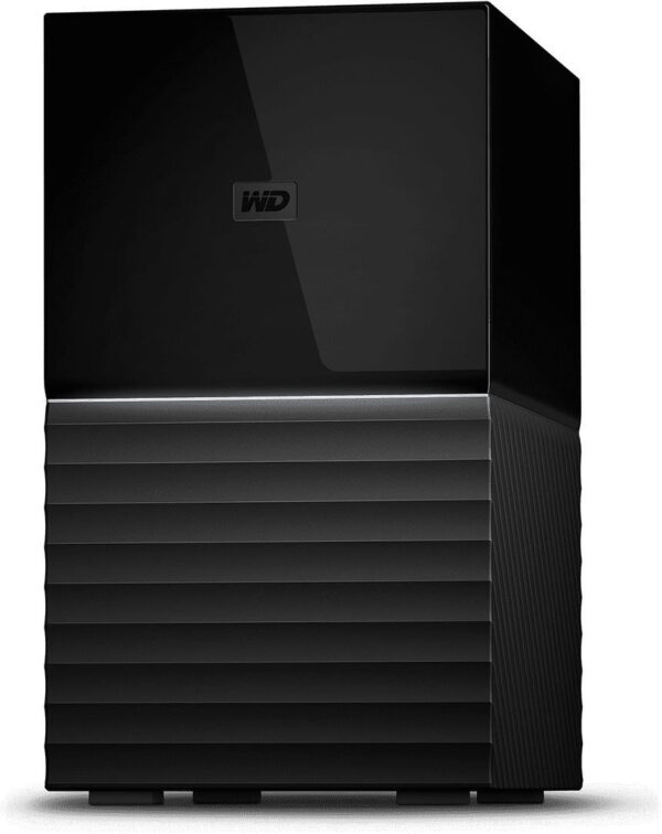 WD My Book Duo WDBFBE0280JBK - Festplatten-Array - 28 TB - 2 Schächte - HDD 14 TB x 2 - USB 3.1 Gen 1 (extern)