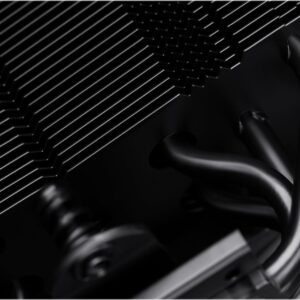 Noctua chromax NH-U12S - Prozessor-Luftkühler - (für: LGA1851, LGA1700, LGA1200, LGA1156, LGA1155, LGA1151, LGA1150, AM5, AM4, AM3+, AM3, AM2+, AM2, FM2+, FM2, FM1) - Kupfer-Bodenplatte und vernickelte Aluminium-Finnen - 120 mm - Schwarz (NH-U12S CH.BK)