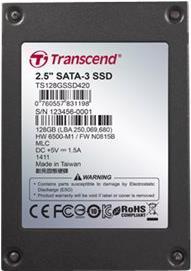Transcend SSD420I Industrial - SSD - 32 GB - intern - 2.5" (6.4 cm) - SATA 6Gb/s