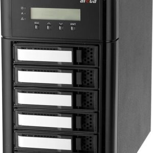 Areca 8050T3U-6 Eingebauter Ethernet-Anschluss Tower Schwarz (ARC-8050T3U-6)