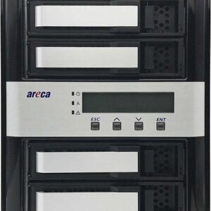 Areca ARC-8050T3U-8 NAS & Speicherserver Tower Eingebauter Ethernet-Anschluss Schwarz (ARC-8050T3U-8)
