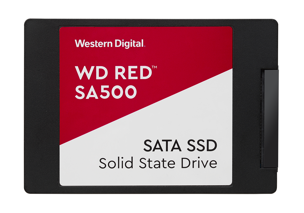 WD Red SA500 WDS100T1R0A - SSD - 1TB - intern - 2.5" (6,4 cm) - SATA 6Gb/s (WDS100T1R0A)
