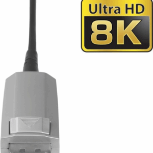 VivoLink Pro Displayport Optical 50 m Schwarz - Grau (PRODPOP50)