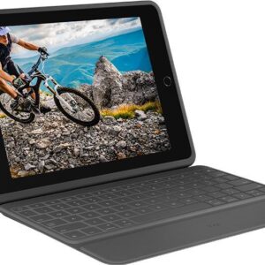 Logitech Rugged Folio QWERTZ Deutsch Graphit USB Typ-C (920-009313)