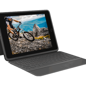 Logitech Rugged Folio QWERTY Dänisch - Finnisch - Norwegisch - Schwedisch Graphit USB Typ-C (920-009318)