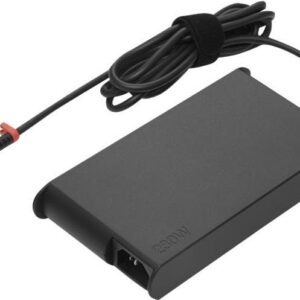 Lenovo ThinkPad 230W Slim AC Adapter (Slim-tip) - Netzteil - Wechselstrom 90-265 V - 230 Watt - Schwarz - für ThinkPad P53 20QN (230 Watt), 20QQ (230 Watt), P73 20QR (230 Watt), 20QS (230 Watt)