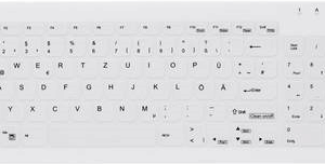 Cherry Active Key Medical Tastatur AK-C7012F-U1 - USB *weiß* (AK-C7012F-U1-W/GE)