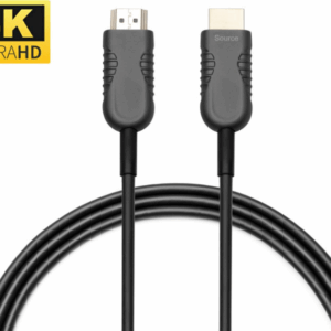 MicroConnect Premium - HDMI-Kabel mit Ethernet - HDMI männlich zu HDMI männlich - 50,0m - Hybrid Kupfer/Kohlefaser - Schwarz - HAOC-Kabel (Hybrid Active Optical Cable), Dolby TrueHD-Unterstützung, unterstützt 4K 60 Hz (4096 x 2160) (HDM191950V2.0OP)