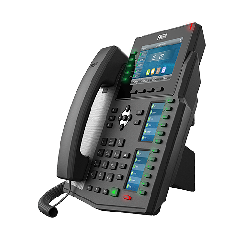 Fanvil X6U IP-Telefon Schwarz Kabelgebundenes Mobilteil LCD 20 Zeilen WLAN (X6U)