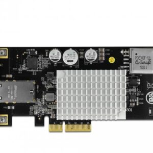 DeLOCK PCI Express Card to 1 x 10GBase-T LAN PoE+ RJ45 - Netzwerkadapter - PCIe 3.0 x4 - 10Gb Ethernet (PoE+)