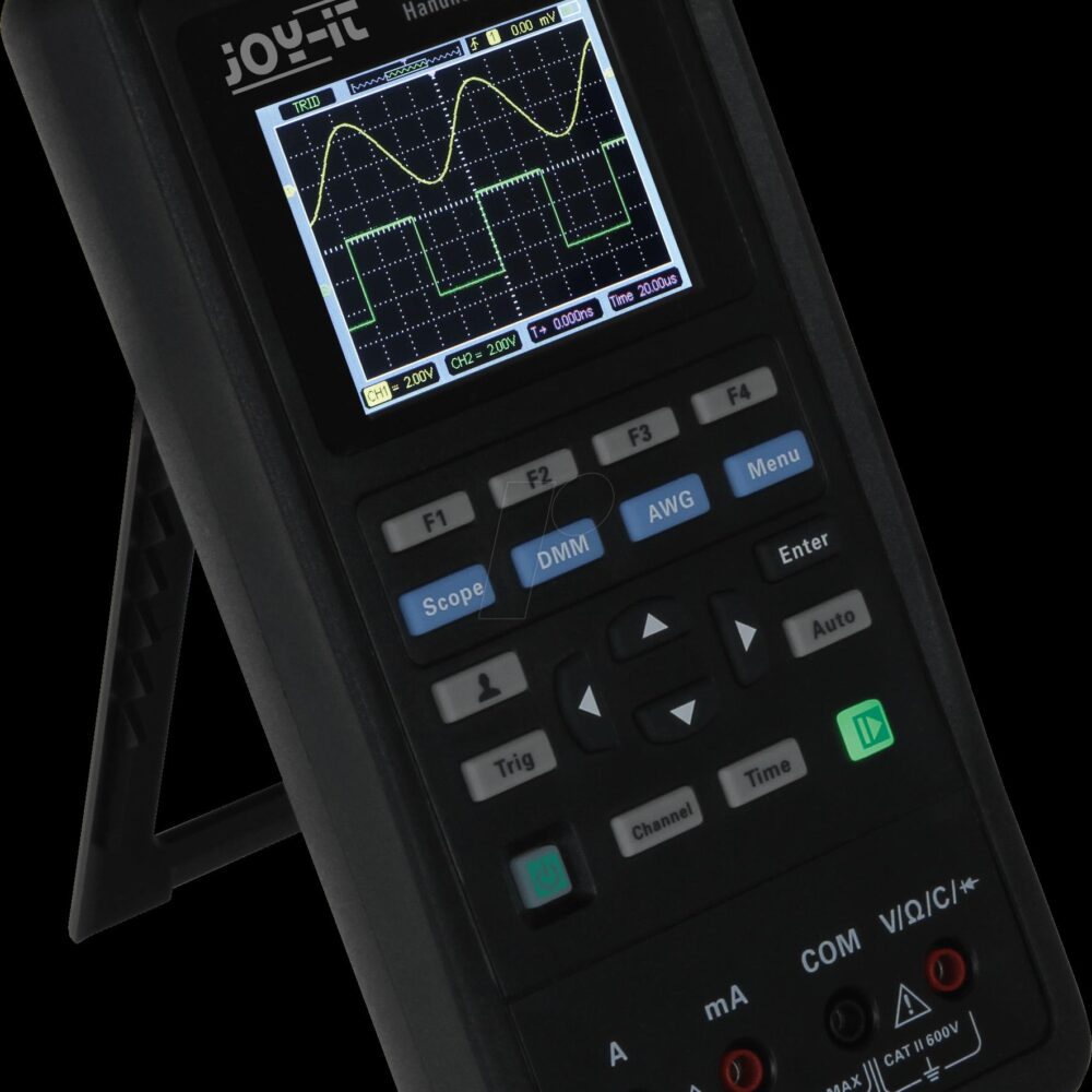 Joy-iT JT-DMSO2D72 Oszillograph 70 MHz 250 MS/s Handgeführt Digitales Speicheroszilloskop (DSO) (JT-DMSO2D72)